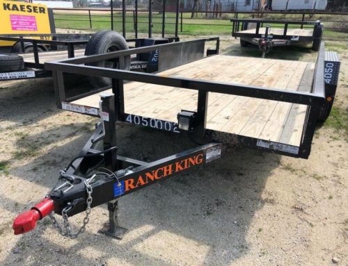 16’ Low Boy Utility Trailer