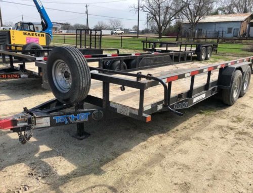 20’ Low Boy Utility Trailer