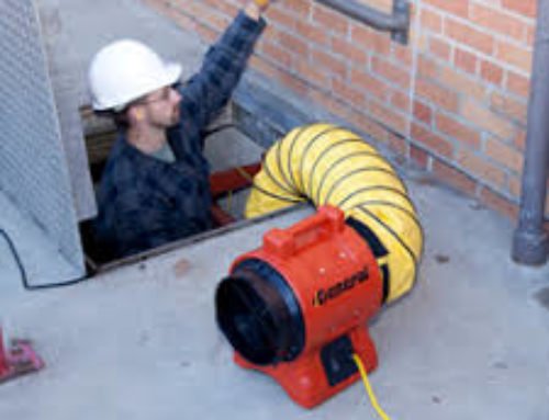 Man Hole Blower 8”