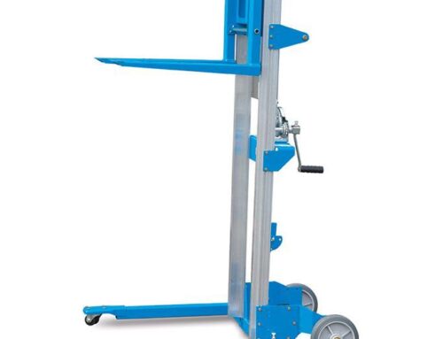 12′ Material Lift, Hand Crank