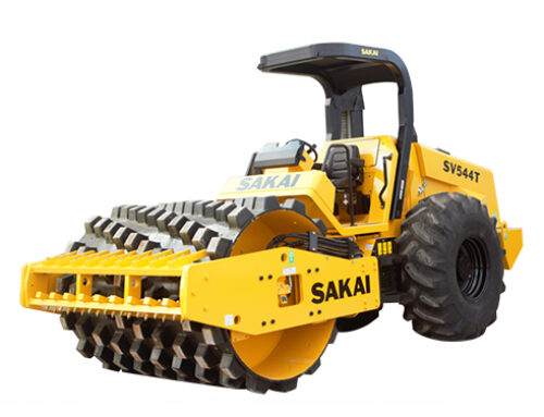 66″ Single Drum Roller, Pad Foot